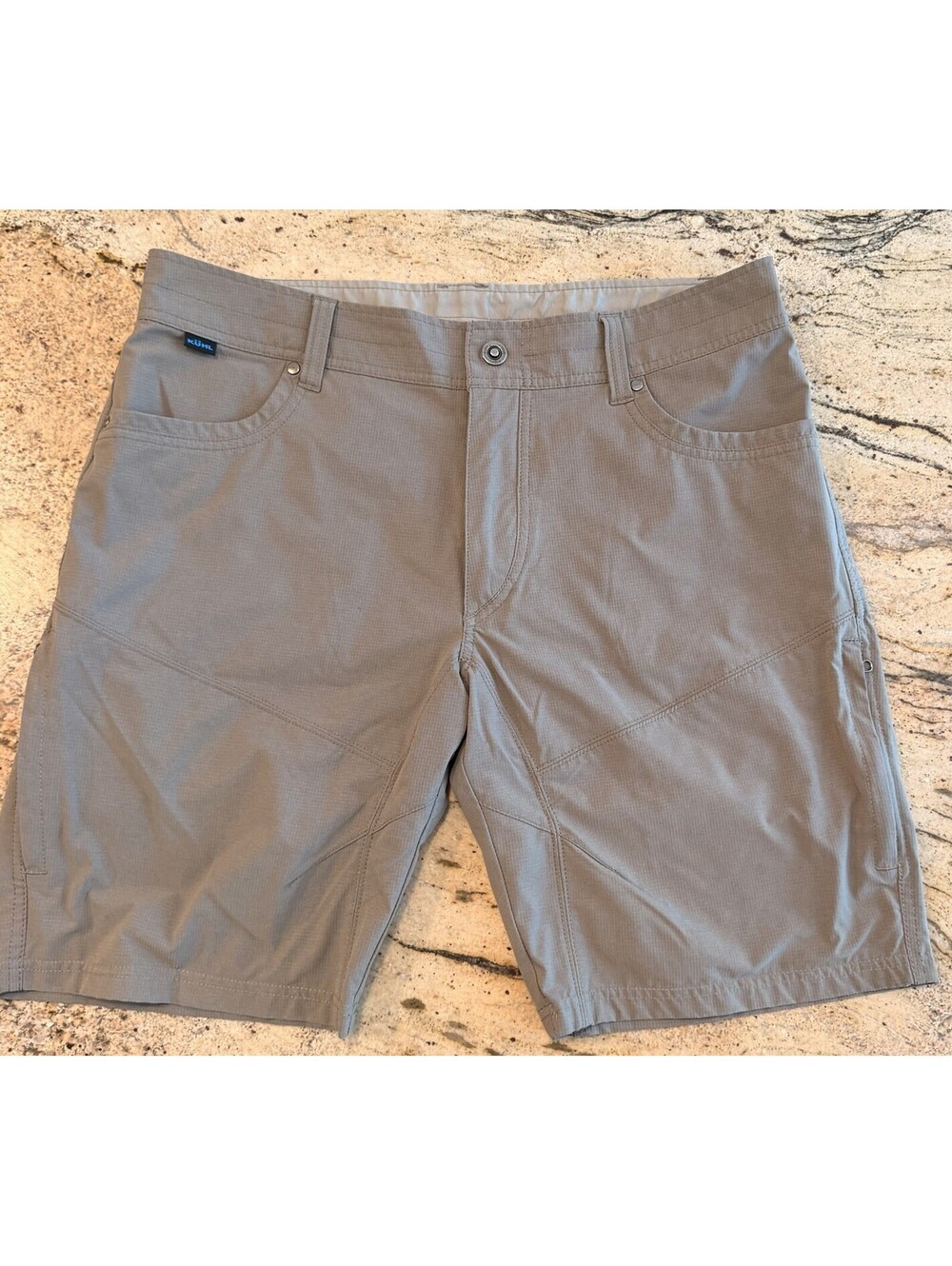 KÜHL SILENCR™ KARGO SHORT Men's 36 Softshell Ripstop Storm Khaki